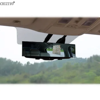 Universālā 300mm Auto Aizmugures Skatu Spogulis Anti-glare Dzīvoklis Klipu Backup Automašīnu Atpakaļskata Spogulis CHIZIYO