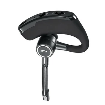 V8S auss Biznesa Bluetooth Austiņas ar Mikrofonu Trokšņu Samazināšanu, USB Uzlādējams, Bezvadu Austiņas, Klausule ar Auss Āķis