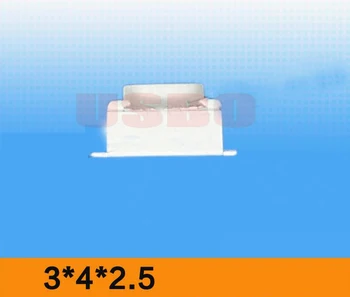 Vairumtirdzniecības 50ma 12V DC 3*4*2.5 mm SMD Tact Switch 2 kājām Taustes slēdzis e-cigarete