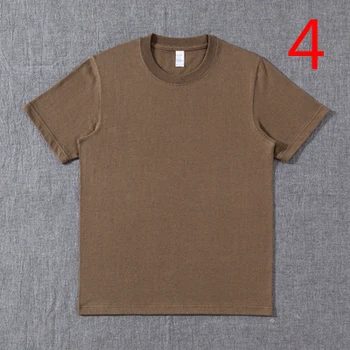 Vasaras T-krekls vīriešu īsām piedurknēm drēbes viltus divas īsām piedurknēm T-kreklu krāsu saskaņošanas kokvilnas savvaļas T-kreklu apdruka vīriešu apģērbs