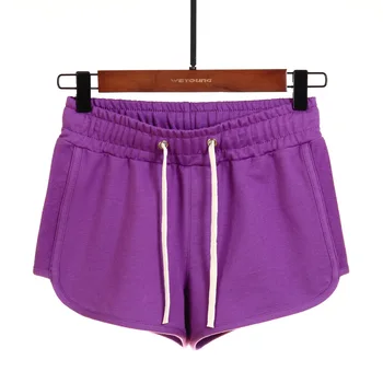 Vasarā Sievietēm tīrtoņa Krāsas Bikses Plus Lieluma Elastīga, Augsta Vidukļa Pārsējs Darbojas Sporta Plaša Kāju Pantalones Cortos Mujer De 4XL