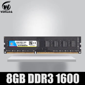 VEINEDA ram 32gb ddr3 4X8gb Dimm memoria ram visiem Intel AMD Desktop PC3-12800 32 gb ddr 3 1600 240pin