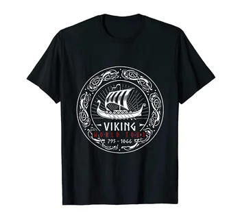 Viking World Tour T-Krekls, T-Krekls, T Krekls 2019 Jaunu Modes Zīmolu Topi, Vīriešu T Krekls Vīriešiem Dizains Vasaras Karstā Pārdošanas Tee Shitrs