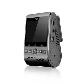 Viofo A129 Duo IS Priekšā Un Interjera Dual Dash Cam Auto Fotokamera 5 ghz Wi-Fi, Full HD 1080P Buferēts Autostāvvieta Režīmā Uber Lyft Taksometru