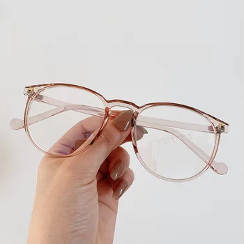 VWKTUUN Zilā Gaisma Pretbloķēšanas Brilles Sievietēm, Vīriešiem Tuvredzība Brilles Rāmis Retro Kārtu Anti Zilā Gaisma Brilles Sievietēm, Vīriešiem Lasīšanas Brilles