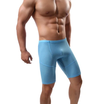 Vīrieši Sleepwear Bikses Dobi Ārā Ultra-plānas Gulēt Apakšā Iestāde, Sporta Stila Legingiem un Seksīgu Vīriešu Pidžamas Nightie Sleepwear Apģērbi