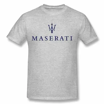 Vīriešu Maserati Simbols Īsām Piedurknēm T Krekls Unisex Izmērs S-3XL