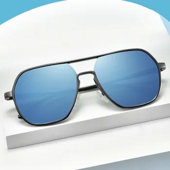 Vīriešu Polarizētās Saulesbrilles 2020. Gadam Luksusa Dizaineru Spogulis Toņos Alumīnija Magnija, Saules Brilles Uv400 Augstas Kvalitātes Lentes De Sol