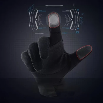 Vīriešu Unisex Ādas Cimdi Touch Screen Thinsulate Oderi Braukšanas Silti Cimdi Ziemas Saglabāt Siltu Vīriešu Pirkstaiņi