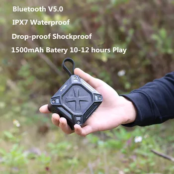 W-Karalis S6 Portatīvā Bluetooth Skaļruni Ūdensizturīgs Bezvadu Mūzikas Radio Kastē Anti-Kritums Āra Velosipēdu TF Kartes Skaļruņi