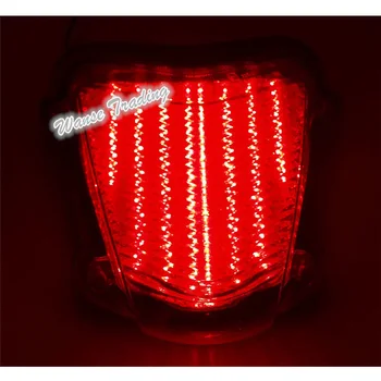Waase Par Suzuki Hayabusa GSXR1300 GSX1300R 2008 2009 2010-2016 E-Zīmi Aizmugures Gaismas, Bremžu, Pagriezienu Signāli Integrētu LED Gaismas