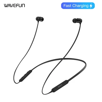 Wavefun Flex Pro Ātrās Uzlādes Bluetooth Austiņas Sporta Bezvadu Austiņas AAC Stereo Austiņas Tālruņa Xiaomi iPhone Android 4061