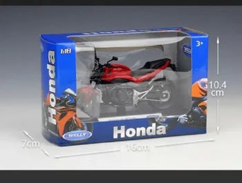 Welly 1:18 2018 Honda NC750S Motociklu, Velosipēdu Modeļa Rotaļlietu Jauns Kastē