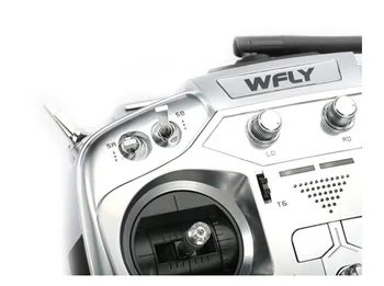 WFLY ET12 2.4 GHz Tālvadības pults 12CH Radio Raidītājs ar RF209S Uztvērējs RC Dūkoņa Auto Laivu