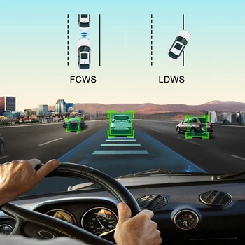 WiFi Automašīnu DVRs Ieraksti Dash Cam Dual Objektīvs Transportlīdzekļu Atpakaļskata Kamera Iebūvēts GPS Videokamera 4K 2160P Nakts Redzamības Dashcam Novatek 96663