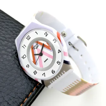 WILLIS Sieviešu Kvarca ūdensizturīgs Zīmolu Skatīties, Kārtas Skala Analog Bērnu rokas Pulkstenis ar Modes Ultrathin Silikona Joslas rokas Pulkstenis