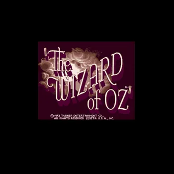 Wizard of Oz, 16 bitu Liels Pelēks Spēles Karti NTSC Spēles Spēlētājs Piliens Kuģniecība 20433