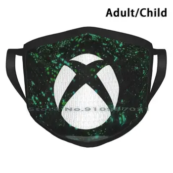 Xbox Sērijas Dizaina Nelikv Mutes, Sejas Maska Pm2.5 Filtri Bērnu, Pieaugušo Spēlēt Playstation Kontrolieri Xbox Ps Vairāk Logo 3376