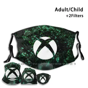 Xbox Sērijas Dizaina Nelikv Mutes, Sejas Maska Pm2.5 Filtri Bērnu, Pieaugušo Spēlēt Playstation Kontrolieri Xbox Ps Vairāk Logo