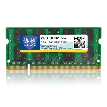 Xiede Klēpjdatoru Atmiņa Ram DDR2 800 800MHz 667Mhz 2GB 533Mhz 1GB Piezīmjdatoru SODIMM Memoria Saderīgs ar DDR 2 2GB SO-DIMM 21317