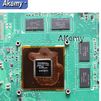 XinKaidi N53SV Portatīvo datoru mātesplati par ASUS N53SN N53SM N53SV N53S N53 Testa sākotnējā mainboard GT540M 1GB HM65