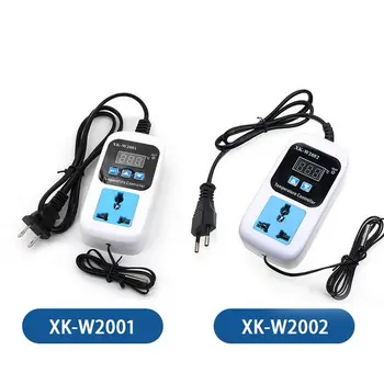 XK-W2001 AC 110-220V Ciparu Termostats Regulators Temperatūras regulators Mikrodatoru Kontaktligzda Kontaktligzda -50~110.C + NTC Sensors