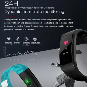 Y5 Smart Joslā Skatīties Krāsu Ekrāns Aproce Sirds ritma Darbības Fitnesa tracker Smartband Elektronika Aproce pk Xiomi Miband 2