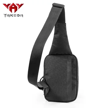 YAKEDA Neilona Tactical sling bag Pārrobežu Ķermeņa Ieroci Mugursoma dizains handgun ātri-KF-083