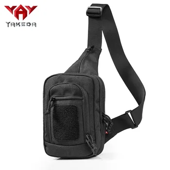 YAKEDA Neilona Tactical sling bag Pārrobežu Ķermeņa Ieroci Mugursoma dizains handgun ātri-KF-083
