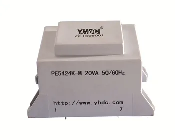 YHDC PE5424K-M Power 20VA Input 230V Jauda 18V Iebūvētu transformatoru PCB Metināšanas izolācijas transformators