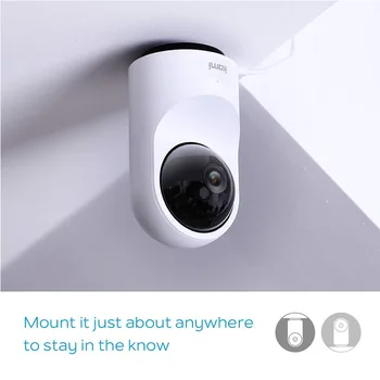 YI Kami Iekštelpu Smart Home Fotokameras 1080P IP Cam Drošības Uzraudzības Kustības Izsekošana 2-Way Audio Privātuma Režīms 55992
