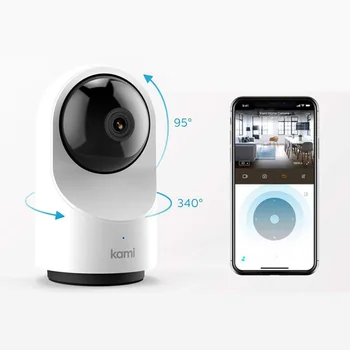 YI Kami Iekštelpu Smart Home Fotokameras 1080P IP Cam Drošības Uzraudzības Kustības Izsekošana 2-Way Audio Privātuma Režīms