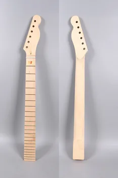 Yinfente elektriskā ģitāra, kakla nomaiņa 22 fret Rožkoka fretboard Dot kastīšu 25.5 collu Kļavu telecaster Tele Kakla