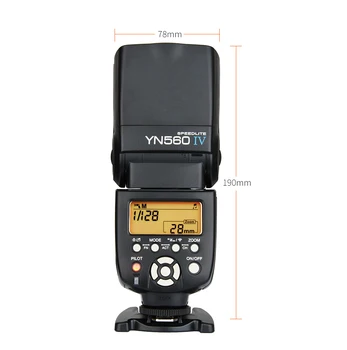 Yongnuo YN560IV 2.4 G Bezvadu Master&Group flash Speedlite + YN560TX+Silikona gaismas Izkliedētājs komplekts NIKON D5 D810 DSLR Kameras