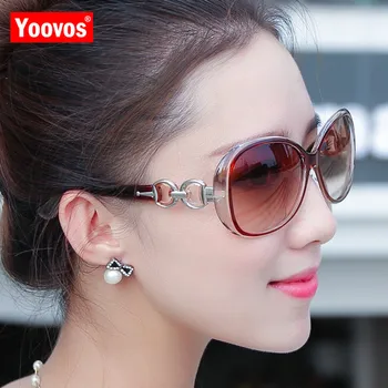 Yoovos ir 2021. Saulesbrilles Sieviešu Klasisko Slīpums Oculos Zīmola Dizainere Ovāls Dubultu Gredzenu, Saules Brilles Dāmas Gafas De Sol Mujer UV400