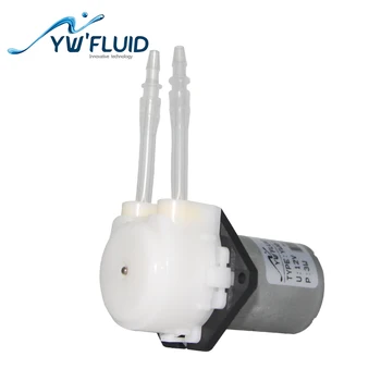 YWfluid YW01 Augstas Precizitātes 3 V/6V/12V/24V DC Motor Mini Ūdens Peristaltisko Sūkni Izmanto Ziepju Dozators