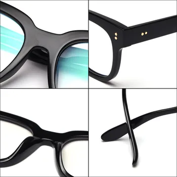 Zerosun Vintage Brilles Rāmis Vīriešu, Sieviešu Pārredzamu Brilles Sieviešu Viltus Modes Briļļu Datoru Anti Zilās Gaismas Atstarošana 43867