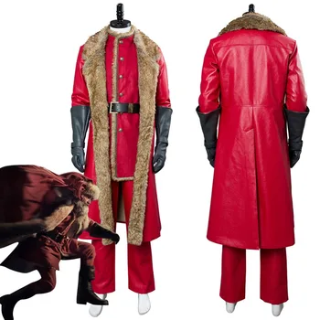 Ziemassvētku Hronikas Santa Claus Cosplay Kostīms Apģērbs Atbilstu Halloween Karnevāls Ziemassvētku Tērpi Pasūtījuma