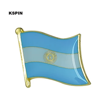 Ziloņkaula Krasts karoga atloks pin pin žetons 10pcs daudz Broša Ikonas KS-0093 1580