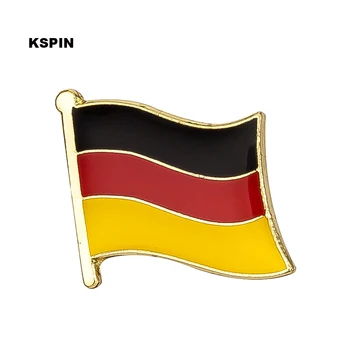 Ziloņkaula Krasts karoga atloks pin pin žetons 10pcs daudz Broša Ikonas KS-0093