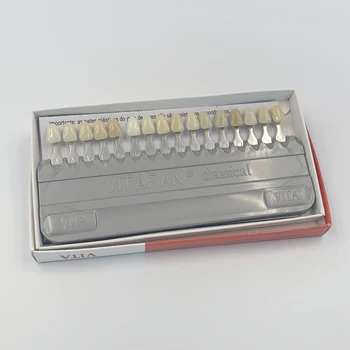 Zobu Balināšanas ProductsGuide Zobārstniecības Materiālu Vita 16Colors Zoba Modelis Kolorimetriskā Plate, Zoba Formas Dizains Skaistumu Ierīces