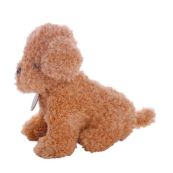 ZWSISU Mīksta Plīša Rotaļlieta Suns ar Svina 18 collu Lelli vai 43 cm Leļļu Aksesuāri Lellēm
