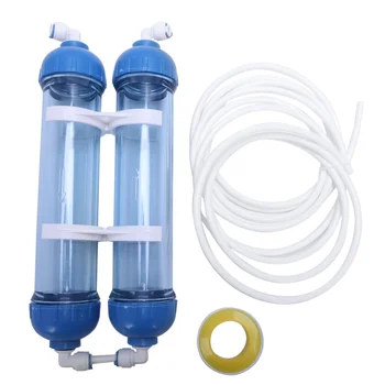 Ūdens Filtru 2gab T33 Kasetnes Korpusa Diy T33 Shell Filtrs Pudeli 4gab Piederumi Ūdens Attīrītājs Par Reversās Osmozes Sistēma