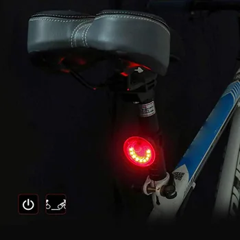 Ūdensizturīgu Kārtu Velosipēdu Taillight Izjādes Aizmugurējās gaismas LED Iekasējams Mountain Bike Velo lukturu Gaisma Aizmugurējie lukturi Velosipēdu Gaismas